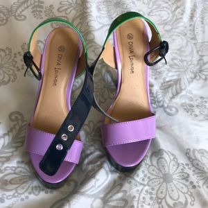 Bright fun shoes!